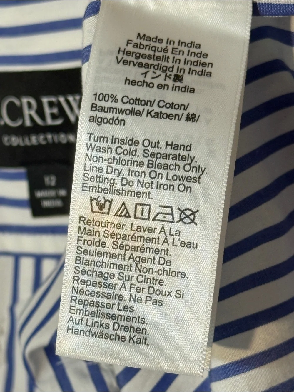 J. Crew crisp short